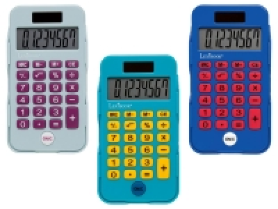 LEXIBOOK Taschenrechner, Solarbetrieb