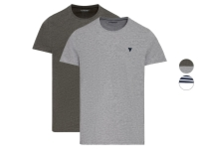 LIVERGY® T-Shirts Herren, 2 Stück, mit Bio-Baumwolle 7.99 €