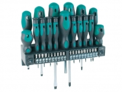 BRÜDER MANNESMANN Schraubendreher-Set »M11415«, 37-teilig, aus Chrom-V 18.99 €