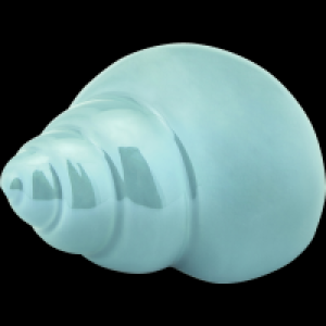 Ideenwelt Muschel groß blau