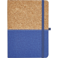 Rossmann Ideenwelt Kork-Notizbuch blau