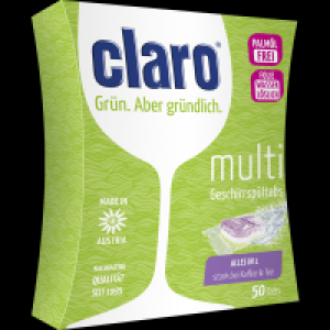 Rossmann Claro Multi Geschirrspültabs