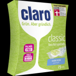 Rossmann Claro ÖKO Classic Geschirrspültabs