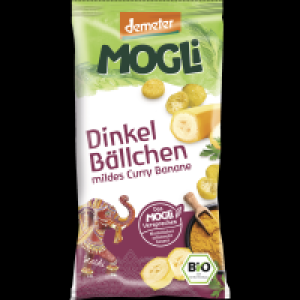 Mogli Bio Dinkelbällchen mildes Curry Banane