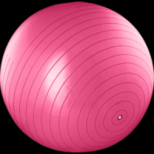 Ideenwelt Gymnastikball 65 cm, pink