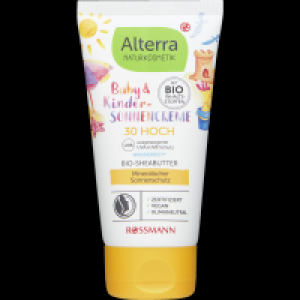 Rossmann Alterra Naturkosmetik Baby & Kindersonnencreme LSF 30