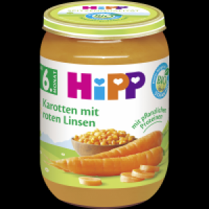 Rossmann Hipp Bio Karotte mit roten Linsen