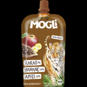 Mogli Bio Fruchtpüree Kakao, Banane, Apfel
