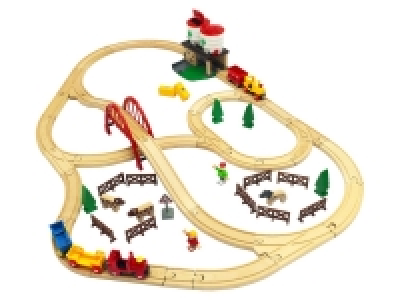 Lidl Brio BRIO 33135 »Großes Countryside Set mit Silo«, 60-teilig, ab 3 Jahren