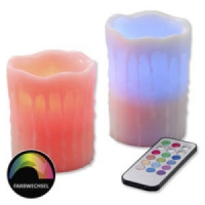 Flammenlose Echtwachskerze