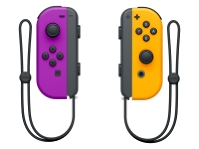 Nintendo Joy-Con 2er-Set Neon-Lila/Neon-Orange