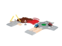 Lidl Brio BRIO 33819 »Auto-Spielset Stadt und Land«, 14-teilig, mit 2 Spielzeugr