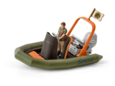 Schleich Wild Life 42352 »Schlauchboot mit Ranger«, mit Zubehör, ab 3  18.00 €
