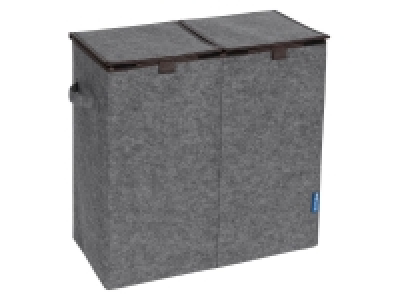 Wenko Wäschesammler »Filz Duo«, 82 l Fassungsvermögen, mit Trageriemen 34.99 €