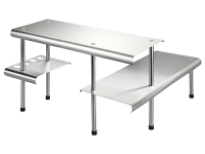 Wenko Küchen-Eckregal »Massivo Trio«, mit 3 Ablagen, aus Edelstahl 34.98 €