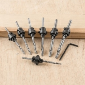 Holzbohrer mit Versenker-Set 7tlg. 3.99 €