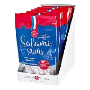 Netto  Wiltmann Salami Sticks pikant 100 g, 8er Pack