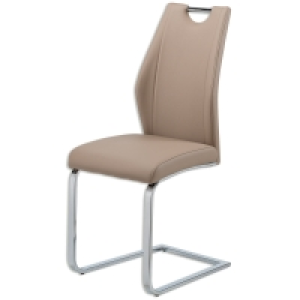 Schwingstuhl - beige - Kunstleder 59.00 €