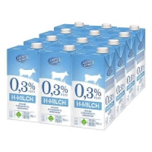 Leichter Genuss H-Milch 0,3% 1 Liter, 12er Pack 7.66 €