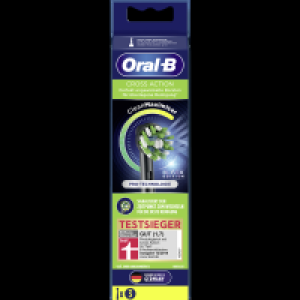 Rossmann Oral B Aufsteckbürsten CrossAction Schwarz CleanMaximizer