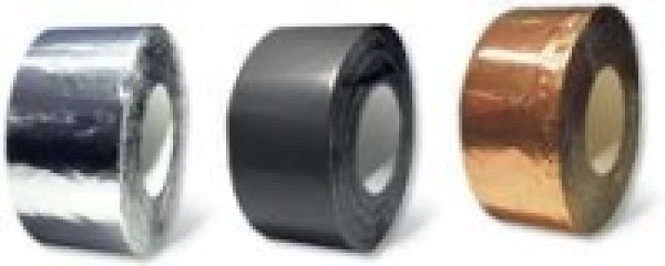 Bitumen-Reparaturand, Alu-Kupfer, 7,5 cm