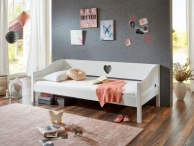 Relita Einzelbett Elsa 90 x 200 MDF weiß lackiert