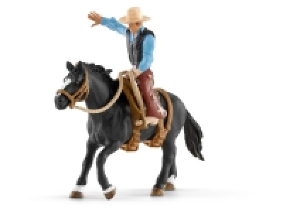 Lidl Schleich Farm World Schleich Farm World 41416 »Saddle bronc riding«, viele Spielfunktionen