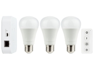 LIVARNO LUX® Starter Kit Gateway mit Lichtfarbensteuerung, »Zigbee Sma 49.99 €