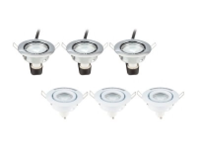 Lidl Livarno Lux® LIVARNO LUX® Einbauspots, 3 Stück, »Zigbee Smart Home«