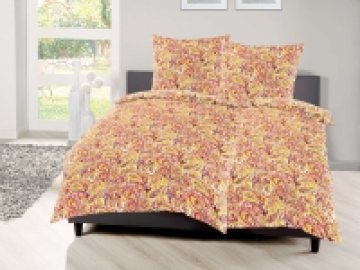 Bierbaum Mako-Satin Bettwäsche »Paisley«, Orange