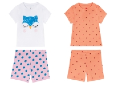 LUPILU® Kleinkinder Shorty Mädchen, aus reiner Baumwolle