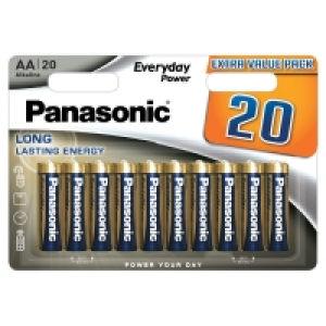 Panasonic Everyday Power Alkali-Batterien 4.99 €