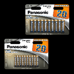 Aldi Nord Panasonic PANASONIC Everyday Power Alkali-Batterien
