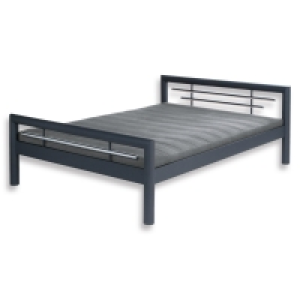 Metallbett - schwarz - 140x200 cm 159.00 €