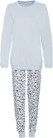 Karstadt  Calida Pyjama, Rundhals, florales Muster, für Damen