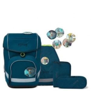 Karstadt  ergobag Cubo - Schulranzen Set RobotBär, Eco Hero Edition, 5-teilig