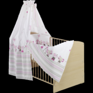 Rossmann Schardt Komplettbett Classic-Line natur, Banjo pink