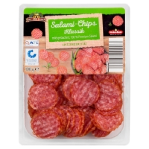 Aldi Süd  GUT DREI EICHEN Salami-Chips 100 g