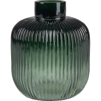 OBI  Vase Safari Lodge Glas 15,2 cm x Ø 12,7 cm Grün