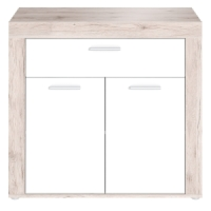 Kommode - Sandeiche-weiß - 96 cm breit