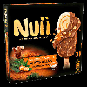 Rewe  Nuii Ice Cream Salted Caramel & Australian Macadamia