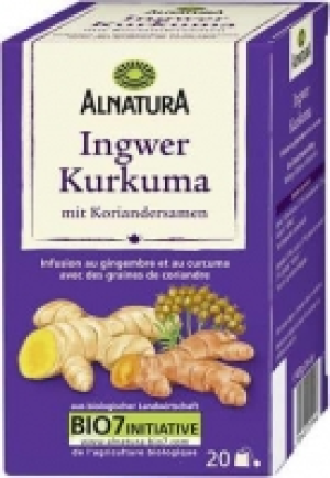 Ingwer-Kurkuma-Tee mit Koriandersamen 2.49&nbsp;&euro;