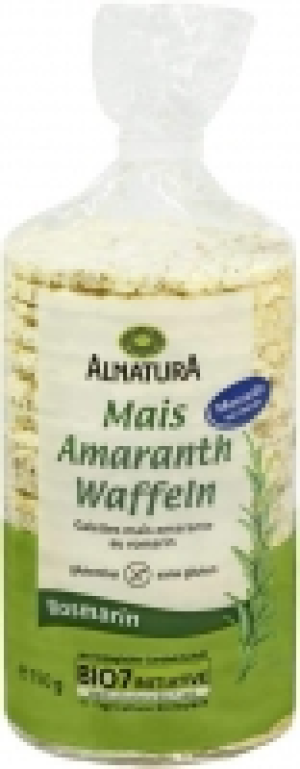 Mais-Amaranth-Waffeln Rosmarin 1.19&nbsp;&euro;