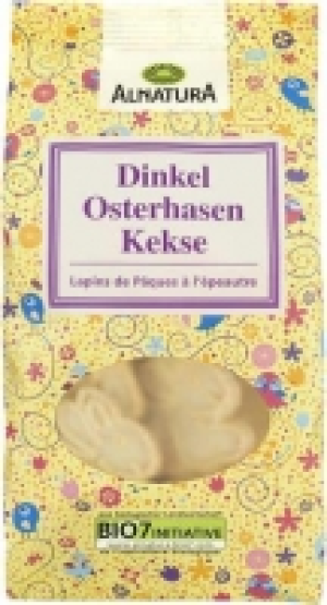 Dinkel-Osterhasen-Kekse 1.99 €