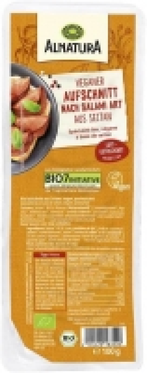 Veganer Aufschnitt nach Salami-Art aus Seitan (gek&uuml;hlt) 1.99&nbsp;&euro;