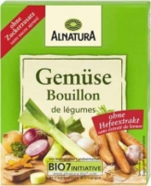 Gem&uuml;sebouillon ohne Hefeextrakt (W&uuml;rfel) 0.79&nbsp;&euro;