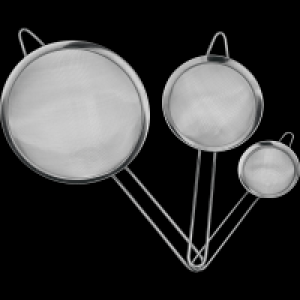 Edelstahl-Siebe 3er Set 6.99 €