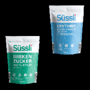 SÜSSLI Birkenzucker / Erythrit 3.79 €