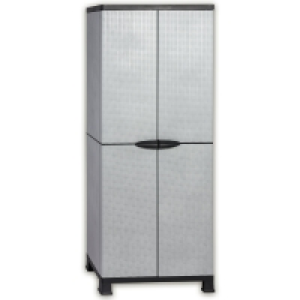 Mehrzweckschrank - Rattan-Optik - 171 cm hoch