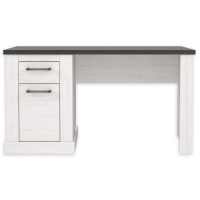 Roller  Schreibtisch - Pinie weiß - Touchwood - 138 cm
